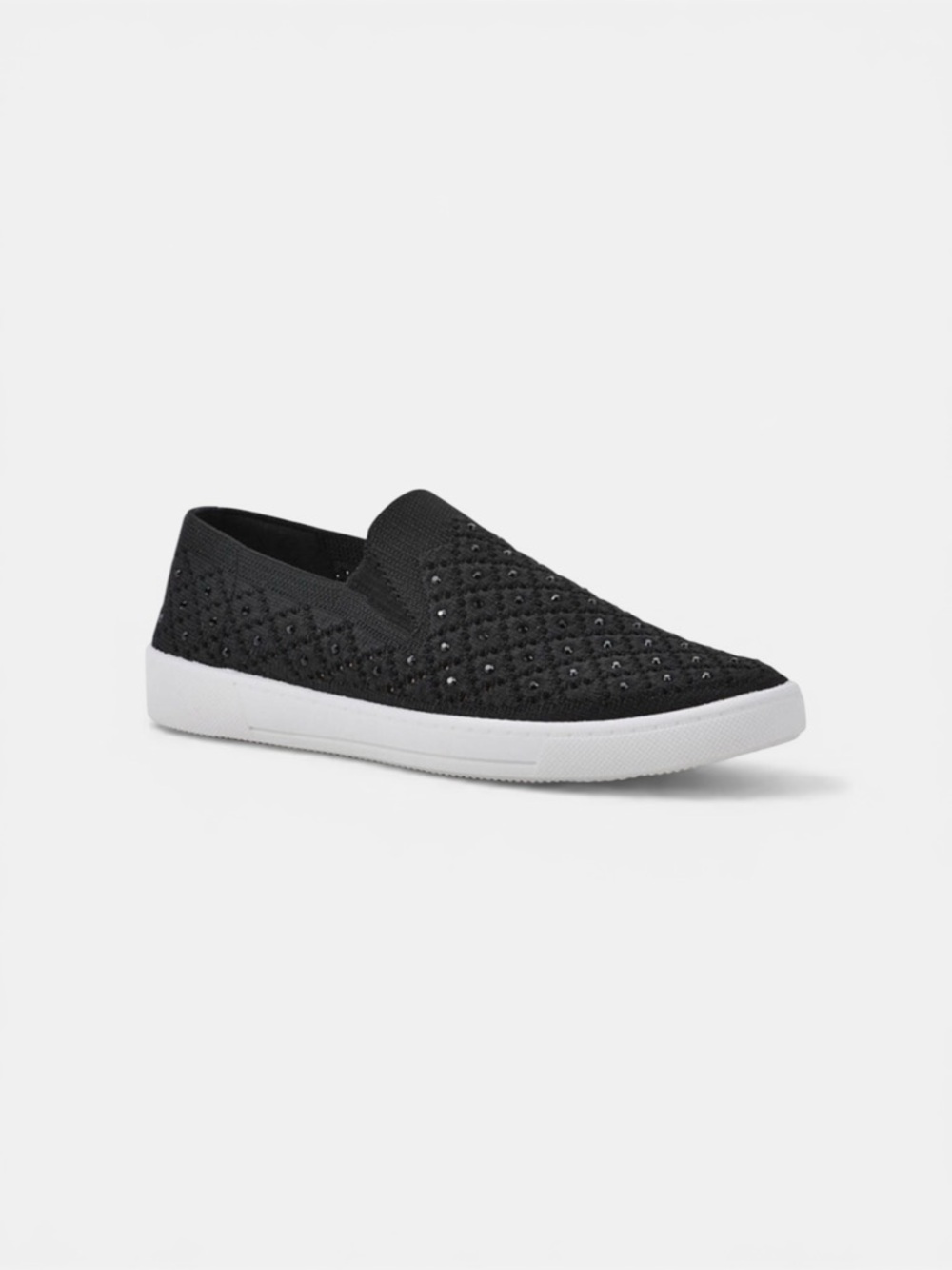 White Mountain Ladies Bling Sneaker